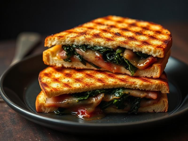 Saltimbocca Croccante con Cavolo Nero, Speck e Provola Affumicata